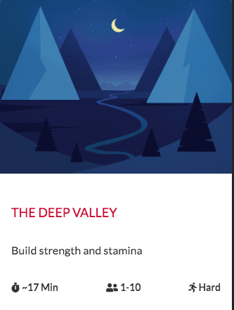 programmes rameur aviron : the deep valley